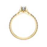 Pierścionek zaręczynowy z diamentami AJPZ_107